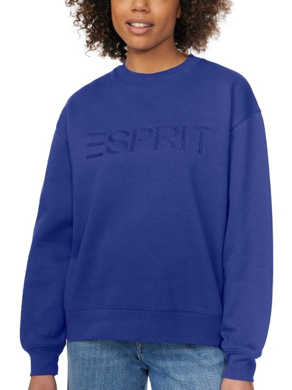 Esprit Blue Crewneck Sweatshirt Small NWT
